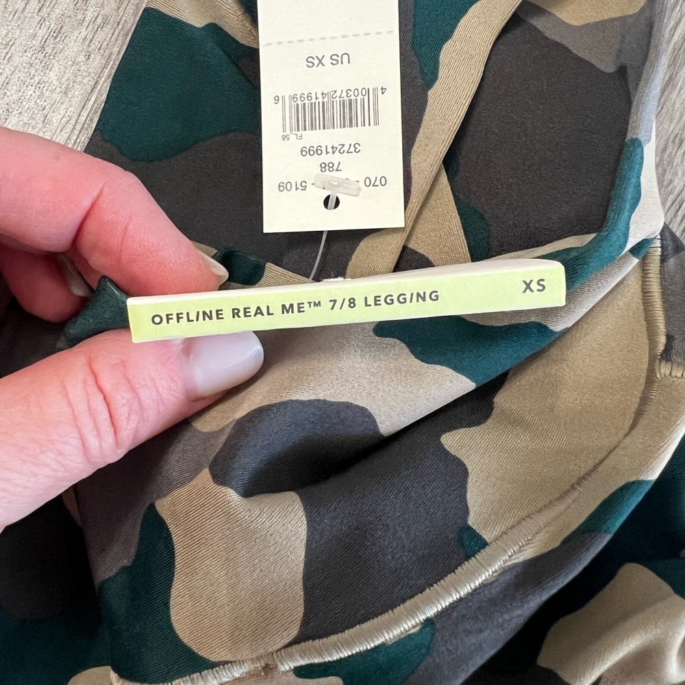 Offline by Aerie Camo Print Leggings Size XS - Picture 4 of 5